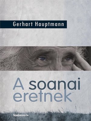 cover image of A soanai eretnek